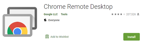 Install Chrome Remote Desktop on Computer
