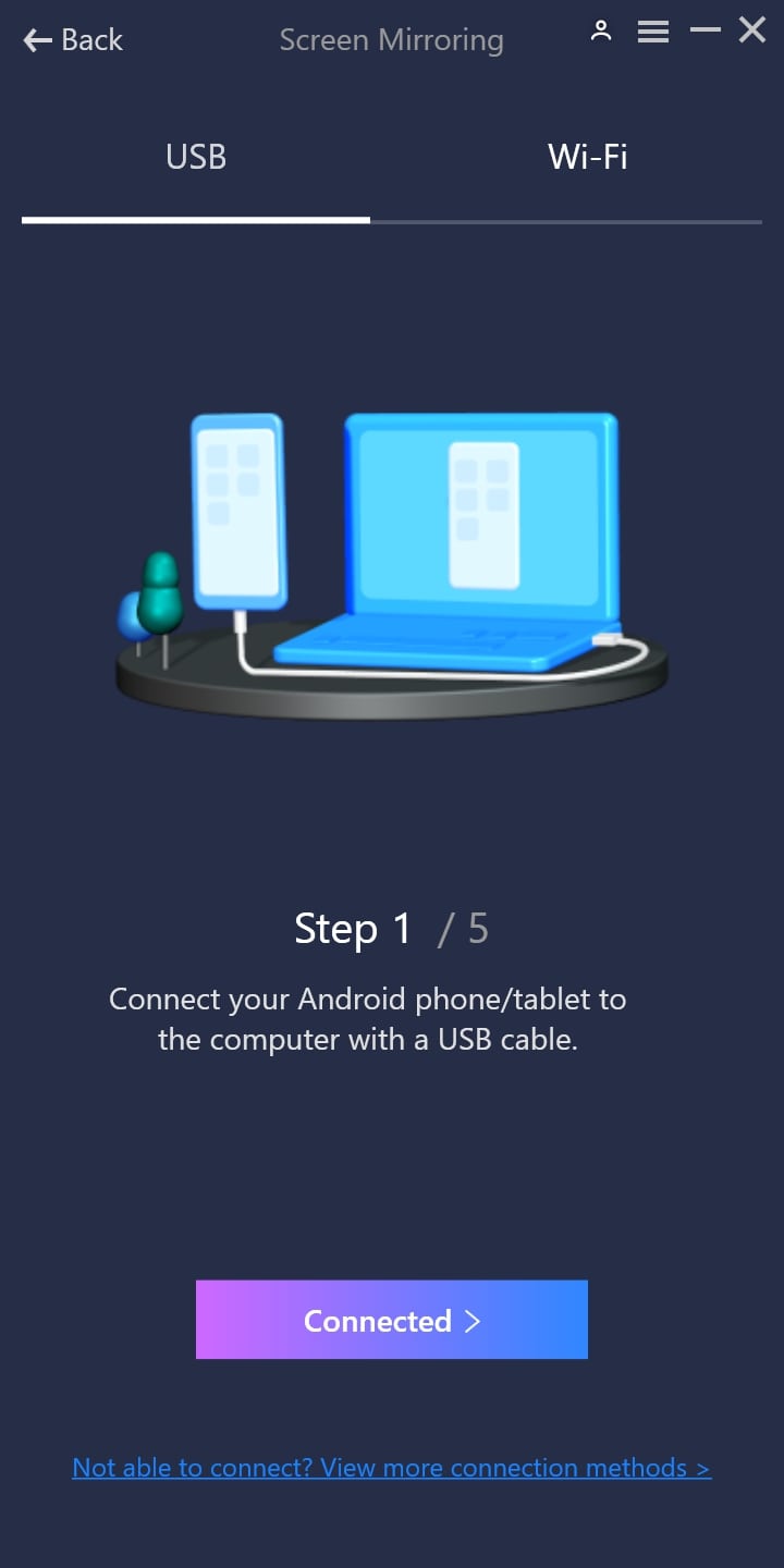 Connect Your Android Device via USB